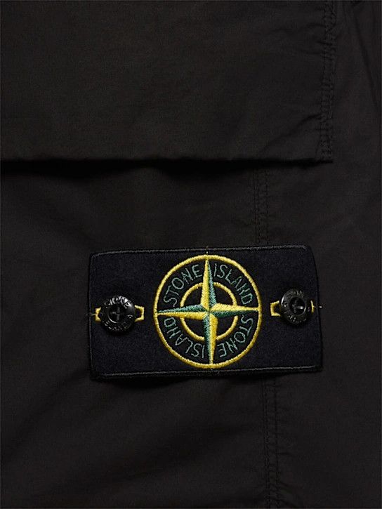 Stone Island o1lsvrm0425 Cotton Blend Logo Patch Shorts in Black Size US 28 / EU 44 - 5 Thumbnail