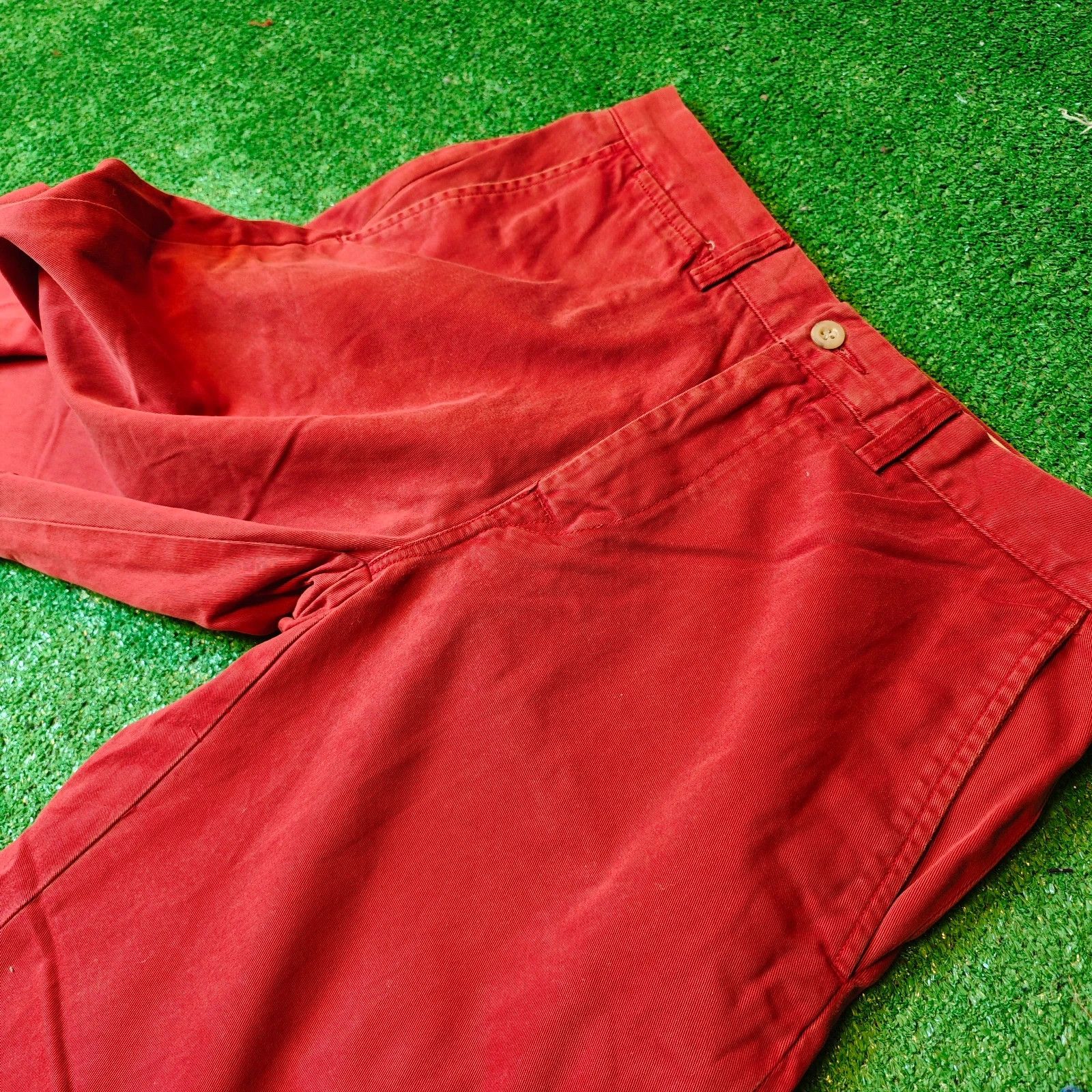 Polo Ralph Lauren × Vintage Vintage Polo Ralph Lauren Chino Pants 30x32 red trousers Size US M / EU 48-50 / 2 - 8 Thumbnail