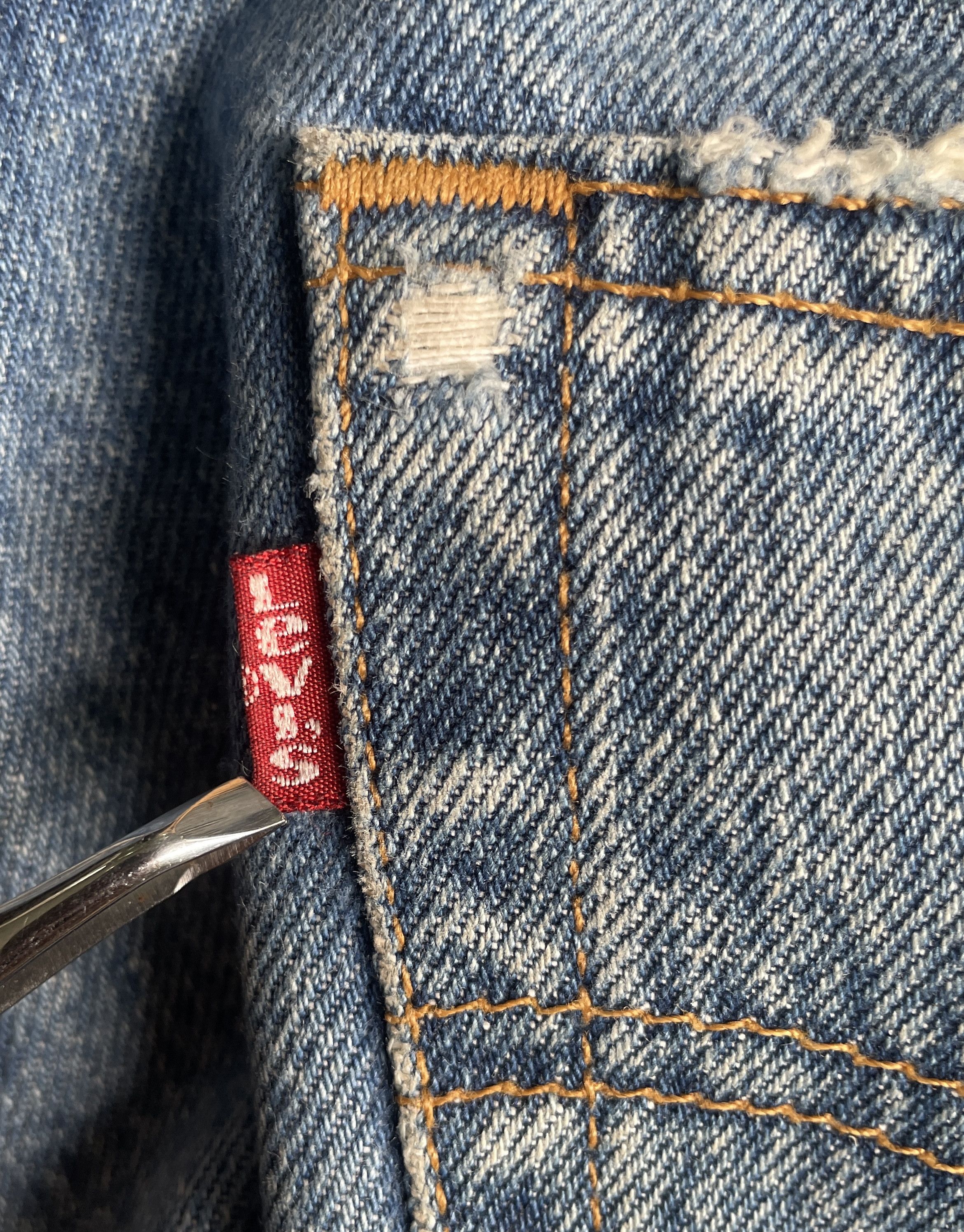 Levi's LEVI'S 501 Denim Made in USA Size US 30 / EU 46 - 11 Thumbnail