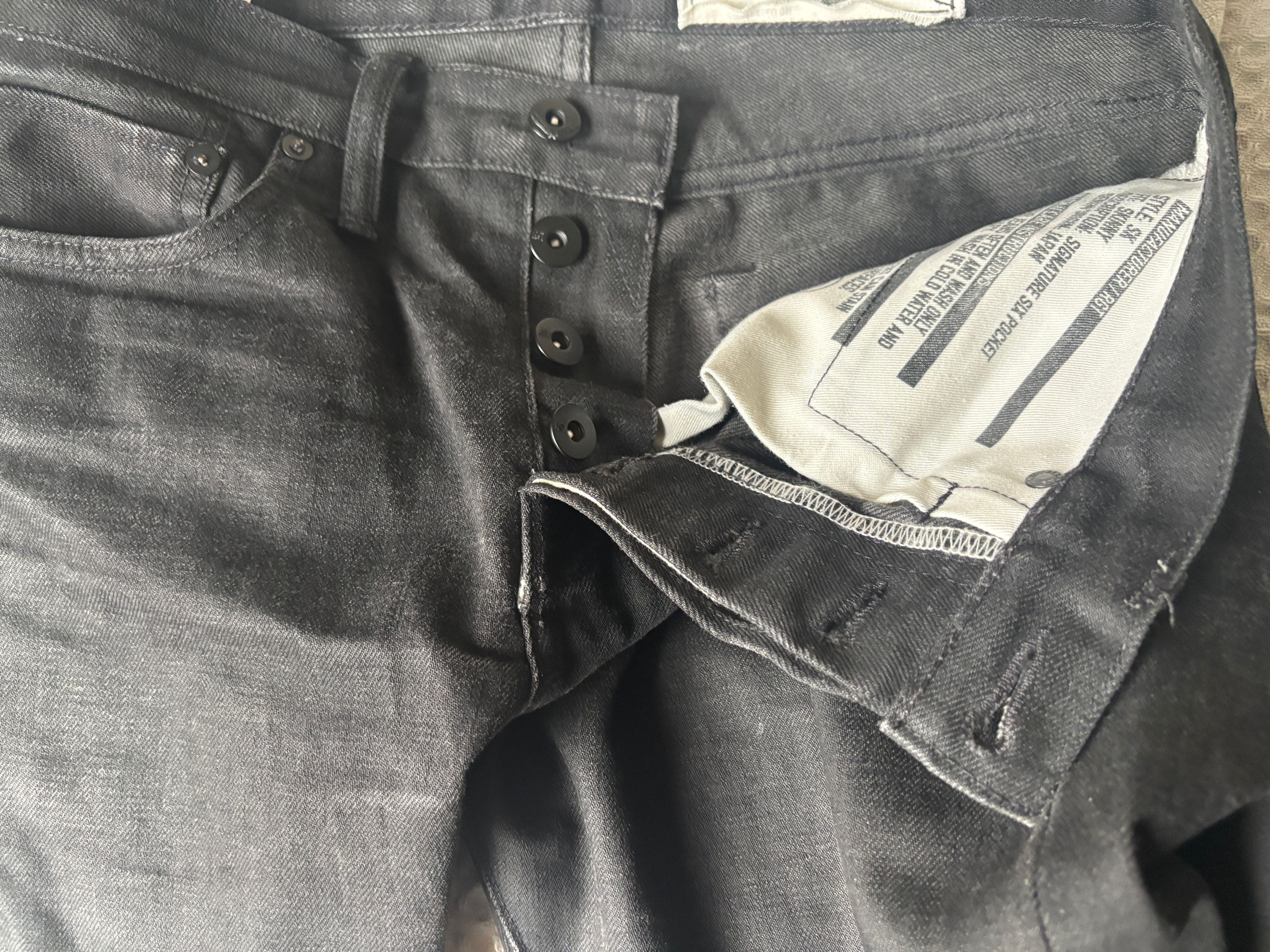Rogue Territory $265 Signature Six-Pocket Skinny Selvedge Jeans 29 x 28 Size US 29 - 9 Thumbnail