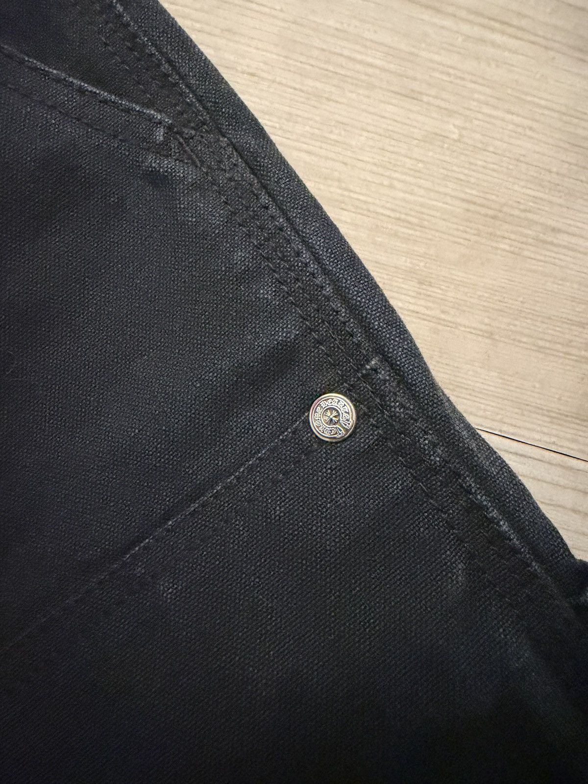 Chrome Hearts Chrome Hearts Flooded Cross Patch Carpenter Shorts Size US 31 - 13 Thumbnail