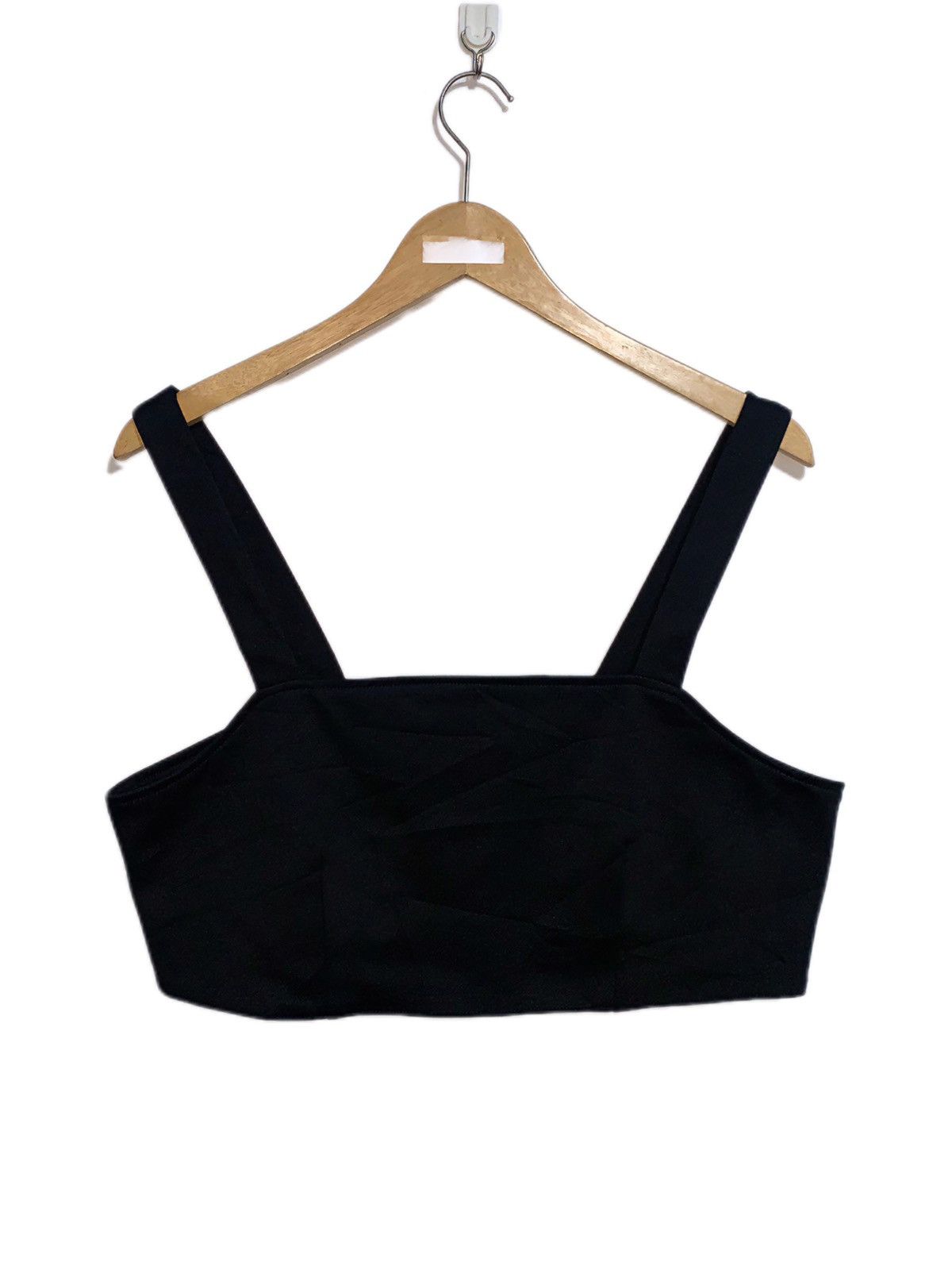 Vintage Black crop top Y2k Size L / US 10 / IT 46 - 1 Thumbnail