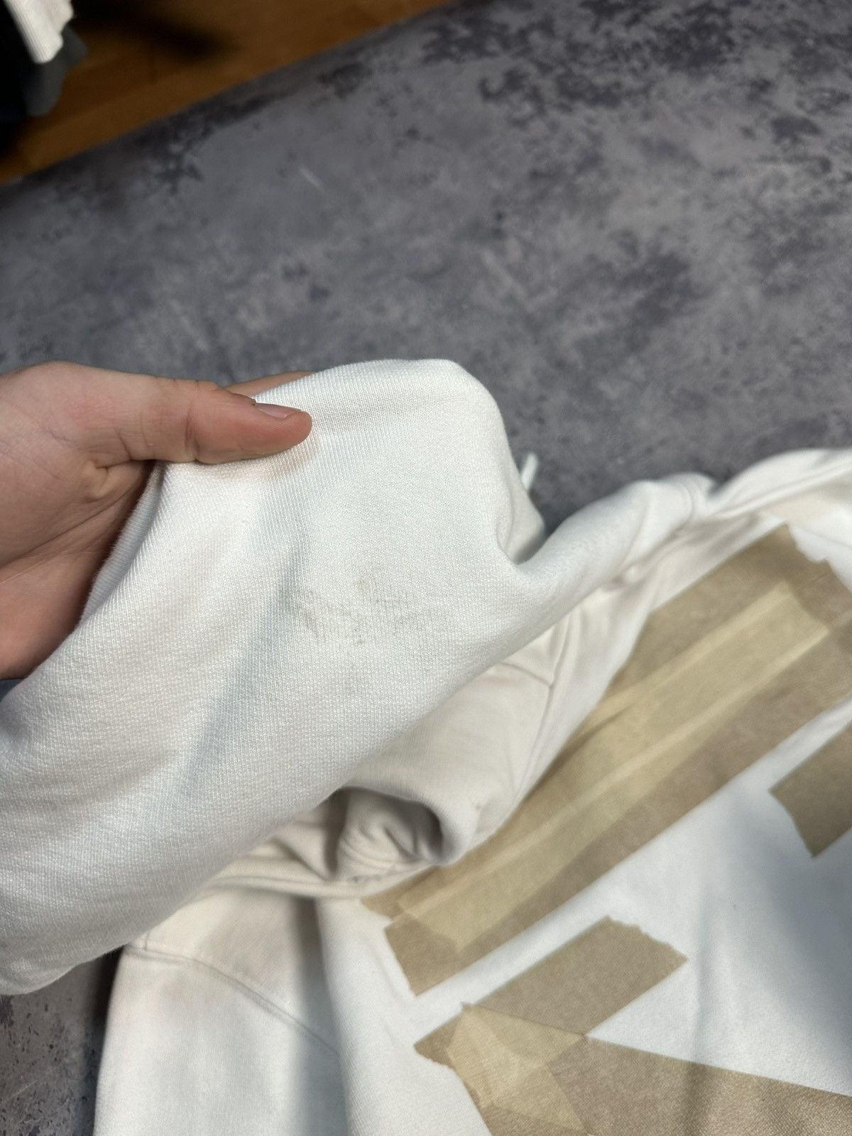 Off-White OFF-WHITE Tape Arrows Hoodie Size US S / EU 44-46 / 1 - 16 Thumbnail