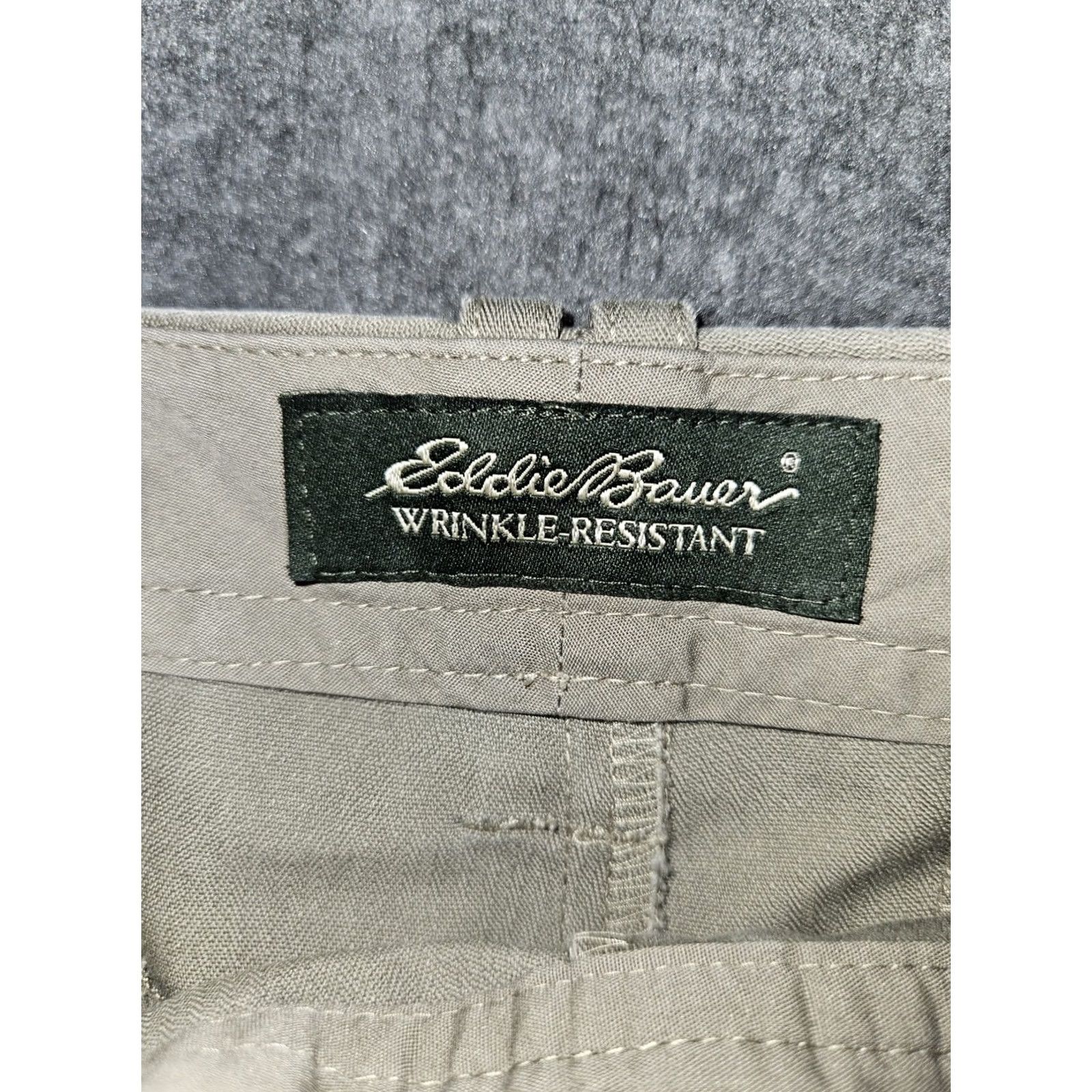 Eddie Bauer VINTAGE Eddie Bauer Bootcut Pants Womens 10 Beige Mid Rise Wrinkle Resistant Outdoor Size 32" / US 10 / IT 46 - 2 Thumbnail