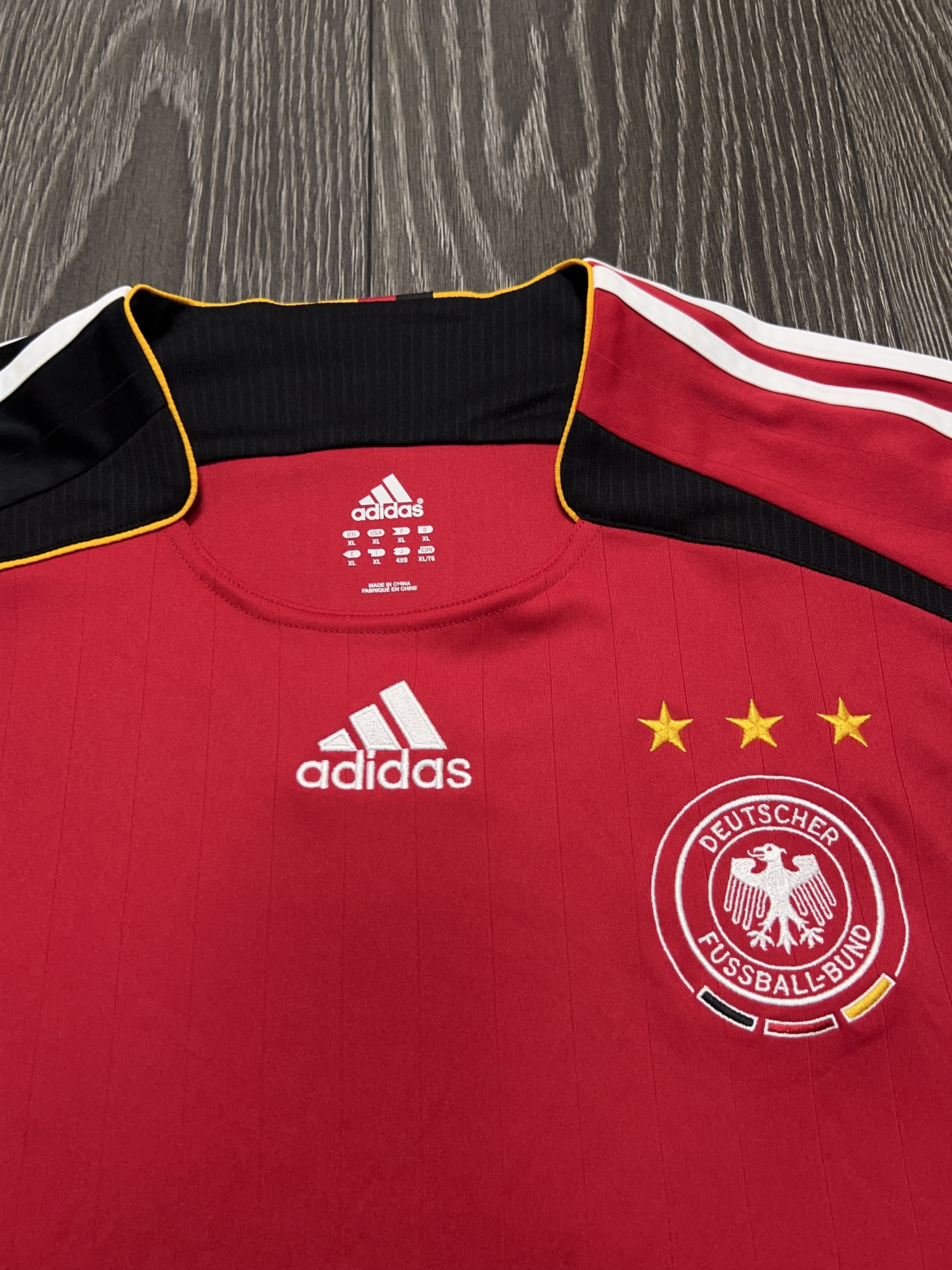 Adidas 2006 2007 Germany National Team Football Soccer Shirt Jersey Size US XL / EU 56 / 4 - 2 Thumbnail