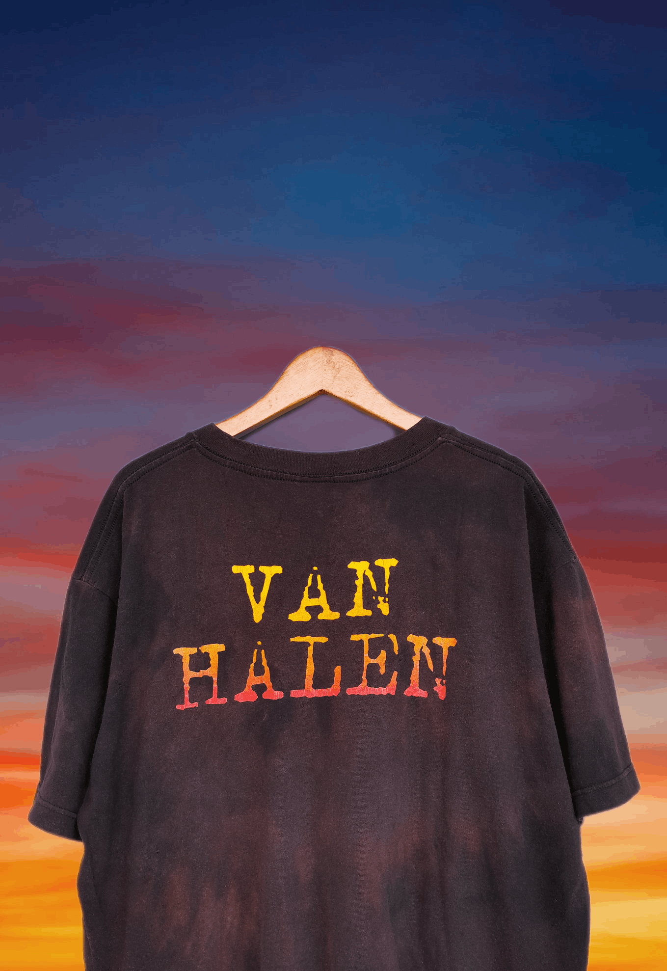 Rap Tees Vintage late 90s VAN HALEN shirt Rap tee style Size US XL / EU 56 / 4 - 4 Thumbnail