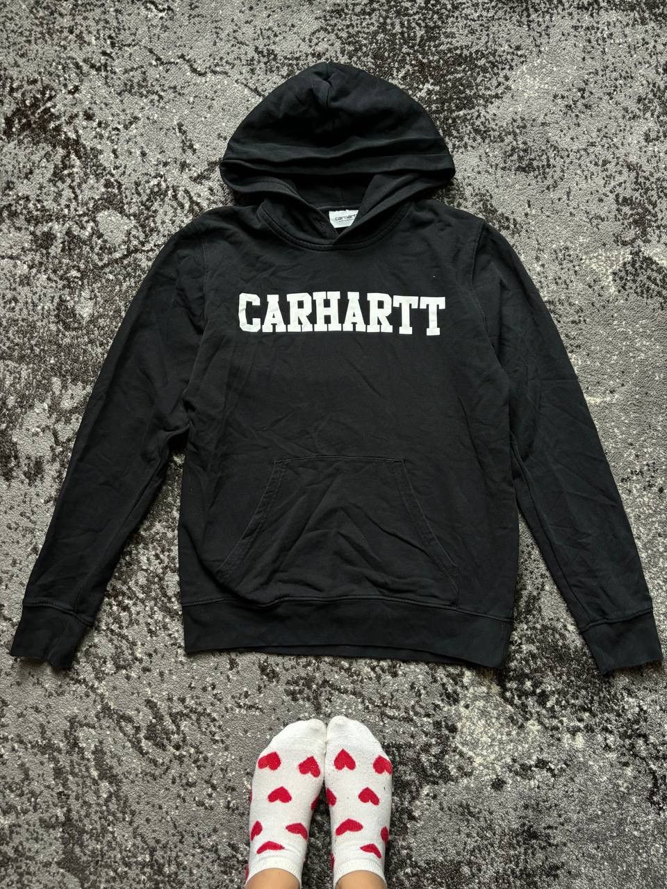 Carhartt × Carhartt Wip Carhartt Wip Big Logo Workwear Hoodie Size US S / EU 44-46 / 1 - 1 Thumbnail