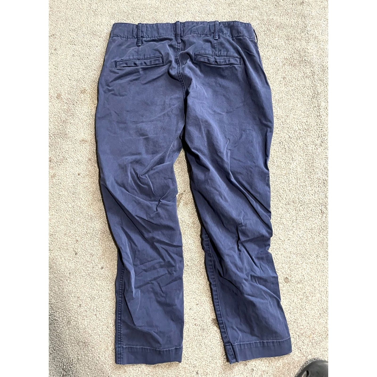 Gap Gap Women’s Pants Blue Straight Khaki Size 2 Petite Size 26" / US 2 / IT 38 - 3 Thumbnail