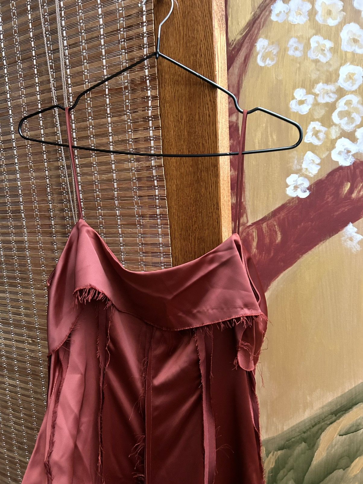 Handmade Peng Tai Deconstructed Silk Blend Maxi Wabi Sabi Dress Sz XS Size XS / US 0-2 / IT 36-38 - 7 Thumbnail
