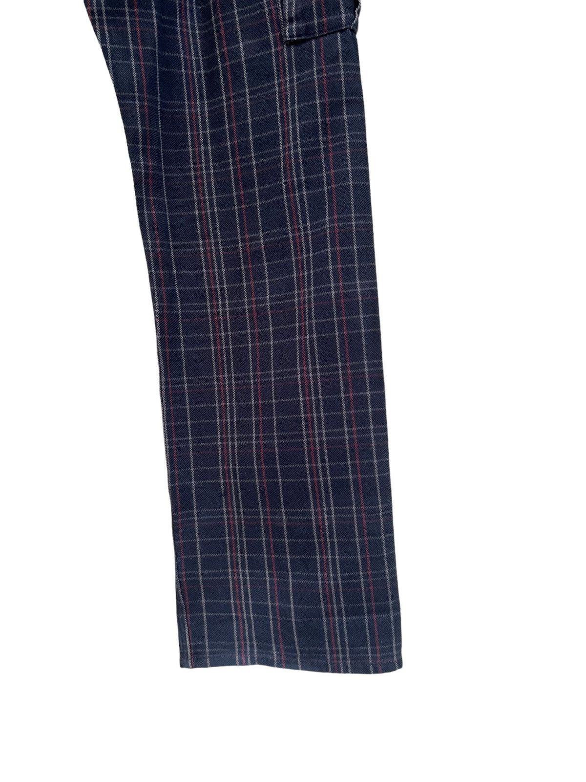 PPFM Vintage PPFM Checks Adjustable Hem Cargo Trouser Pant Size US 30 / EU 46 - 18 Thumbnail