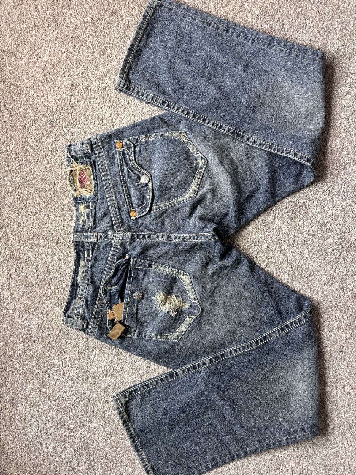 MEK MEK DISTRESSED DENIM Size US 34 / EU 50 - 1 Thumbnail