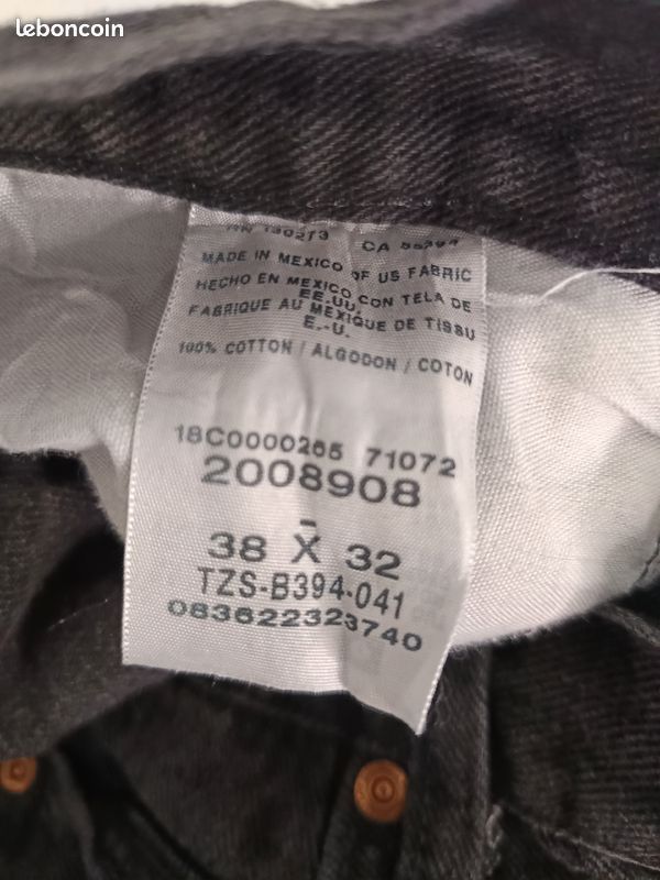 Lee Lee regular fit Pant - Black - Men Size US 28 / EU 44 - 4 Thumbnail