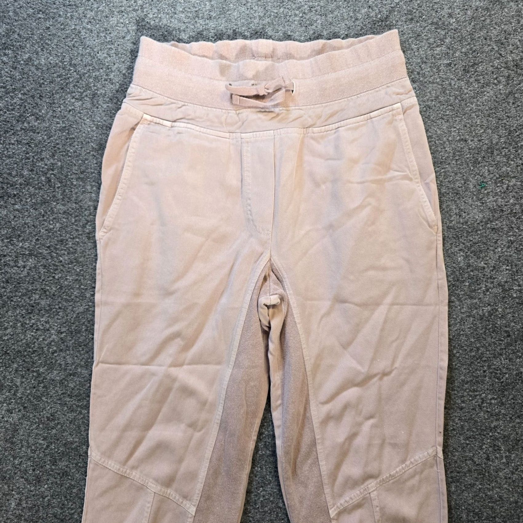 Reiss Reiss Pants Womens Size 0 Pink Joggers Twill Pull On Drawstring Pockets Casual Size 25" / US 0 / IT 36 - 3 Thumbnail