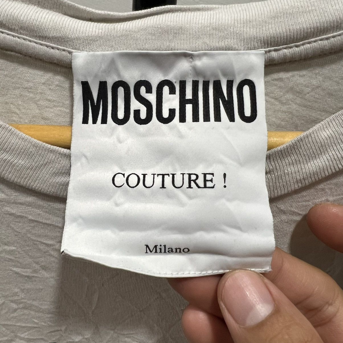 Jeremy Scott Moschino by Jeremy Scott shirt happens Size US M / EU 48-50 / 2 - 3 Thumbnail