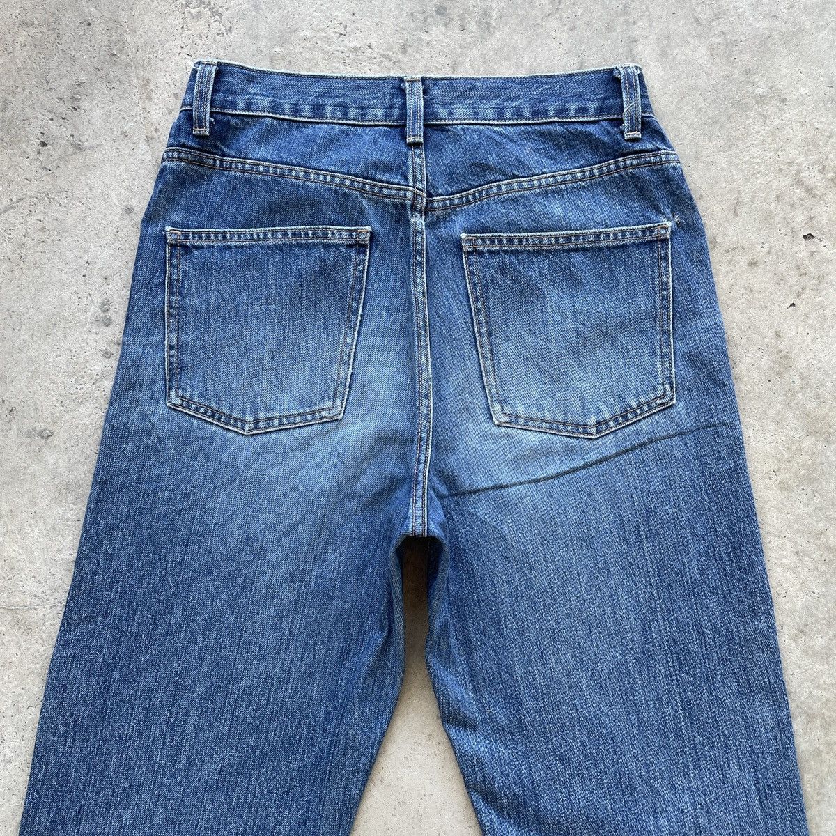 Japanese Brand W28💥 Vintage Japanese Uniqlo x U Faded Denim Pants Jeans Size US 28 / EU 44 - 9 Thumbnail