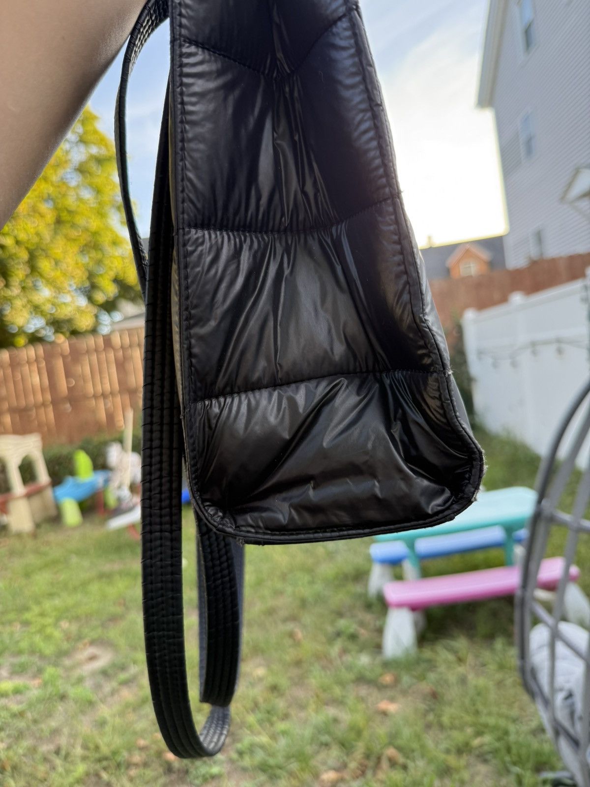 Telfar MED BLACK PUFFER SHOPPER (TELFAR) Size ONE SIZE - 4 Thumbnail