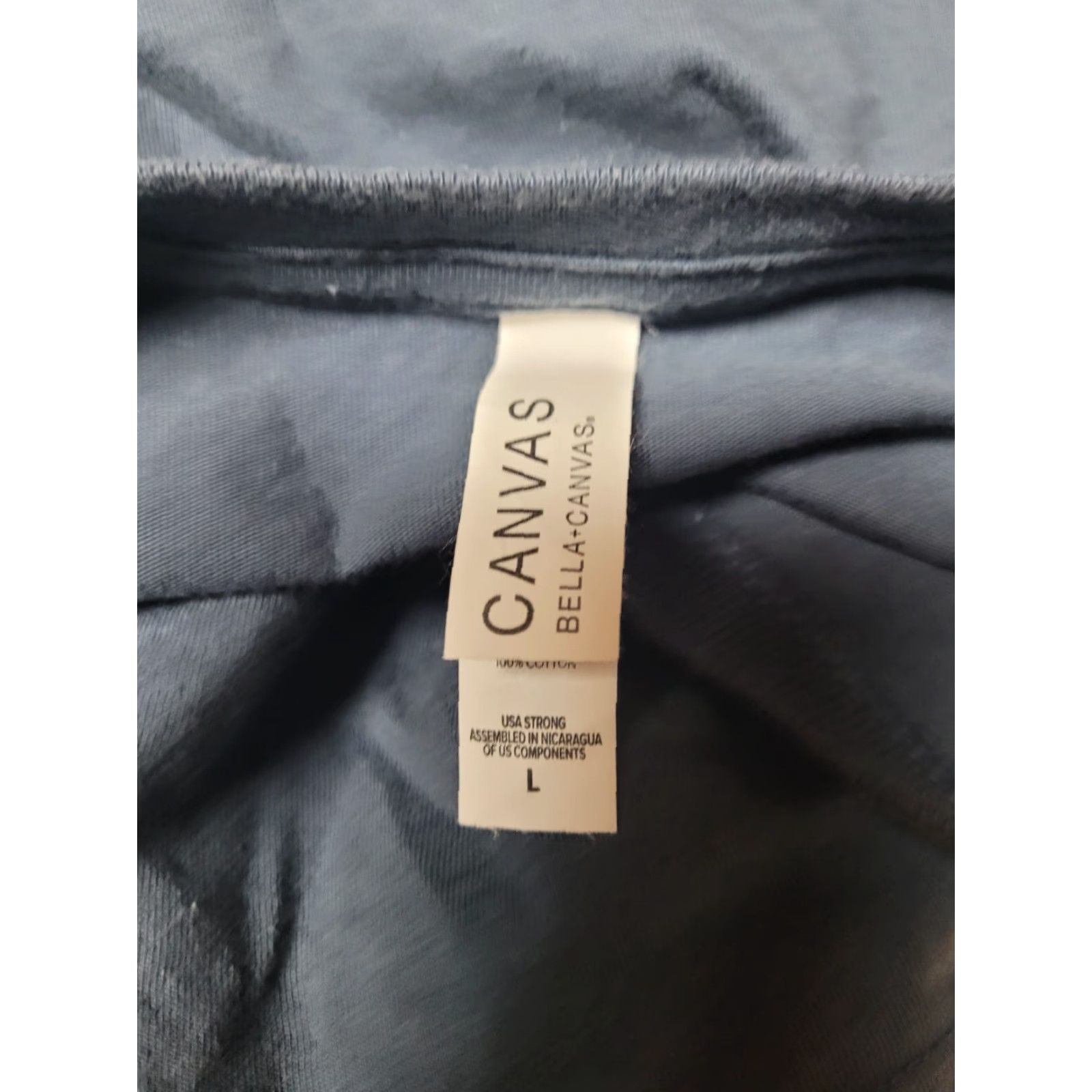 Vintage Canvas T-Shirt Retro Bickmore Easy Shave Cream Large Gray 100% Cotton Crew Neck Short Sleeve Men Graphic Print Vintage Shirt Size US L / EU 52-54 / 3 - 3 Thumbnail