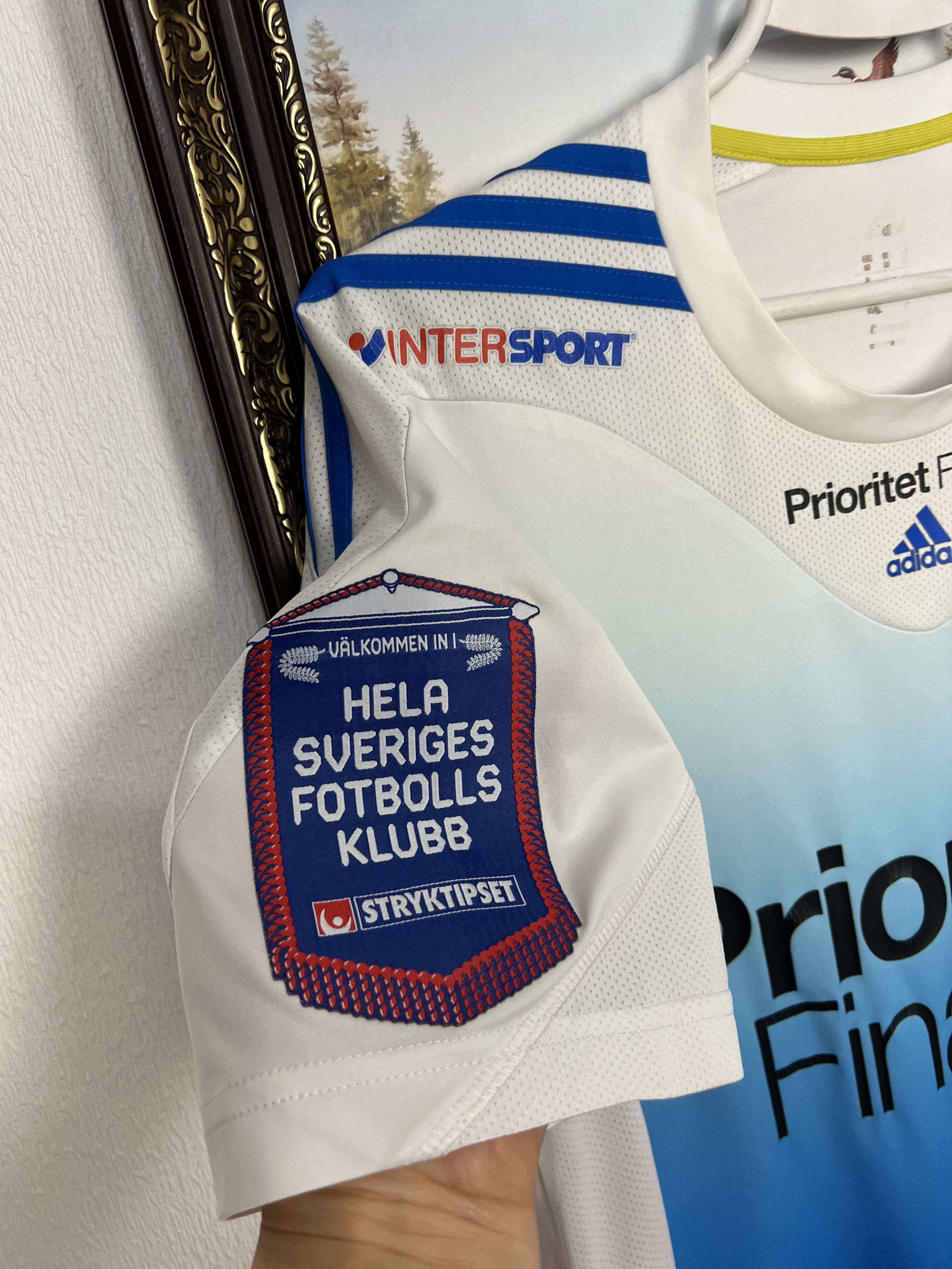 Adidas Adidas Goteborg Football Player Issue Football Shirt Jersey Size US M / EU 48-50 / 2 - 4 Thumbnail