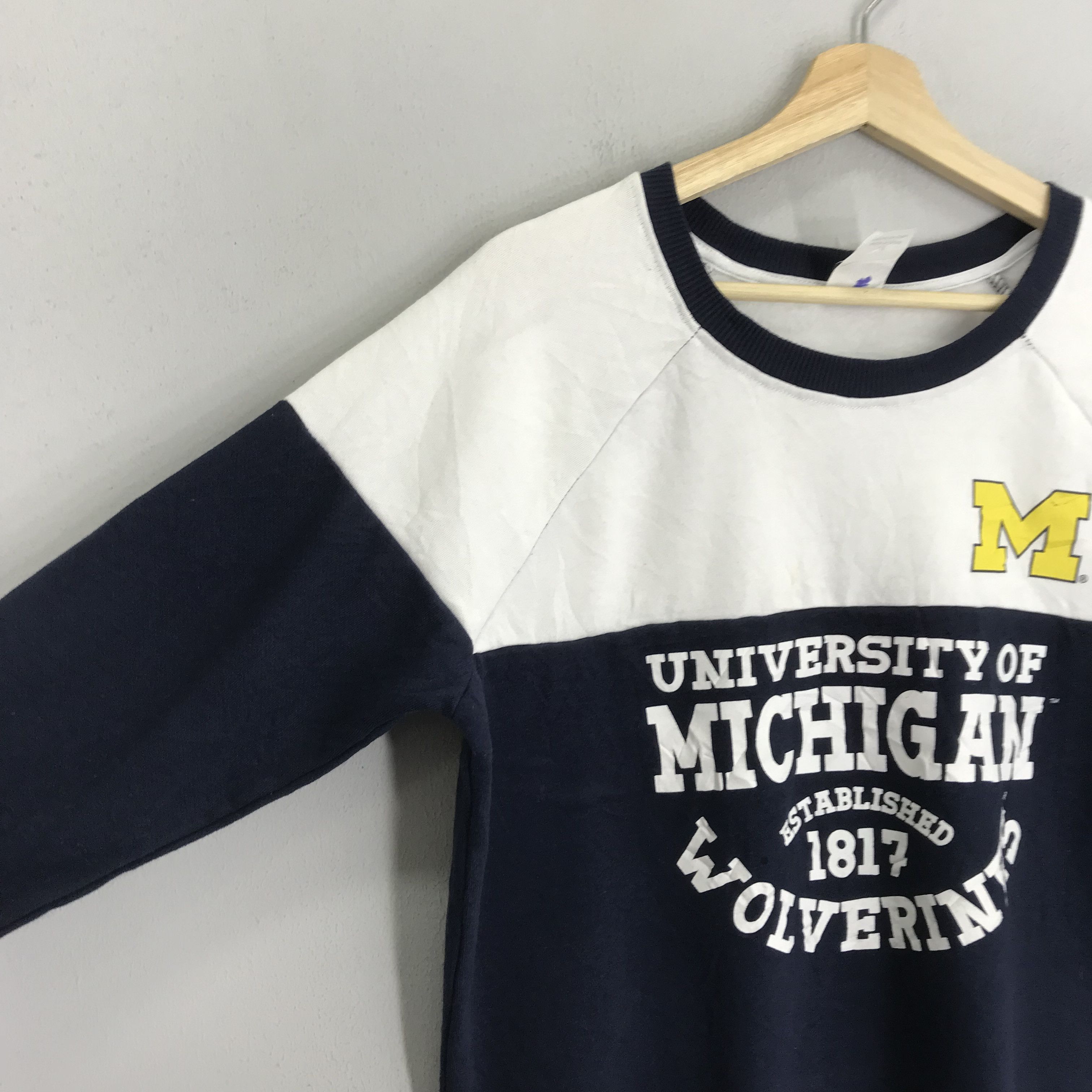NCAA University Of Michigan Ncaa Sweatshirt - 394 Size US M / EU 48-50 / 2 - 4 Thumbnail