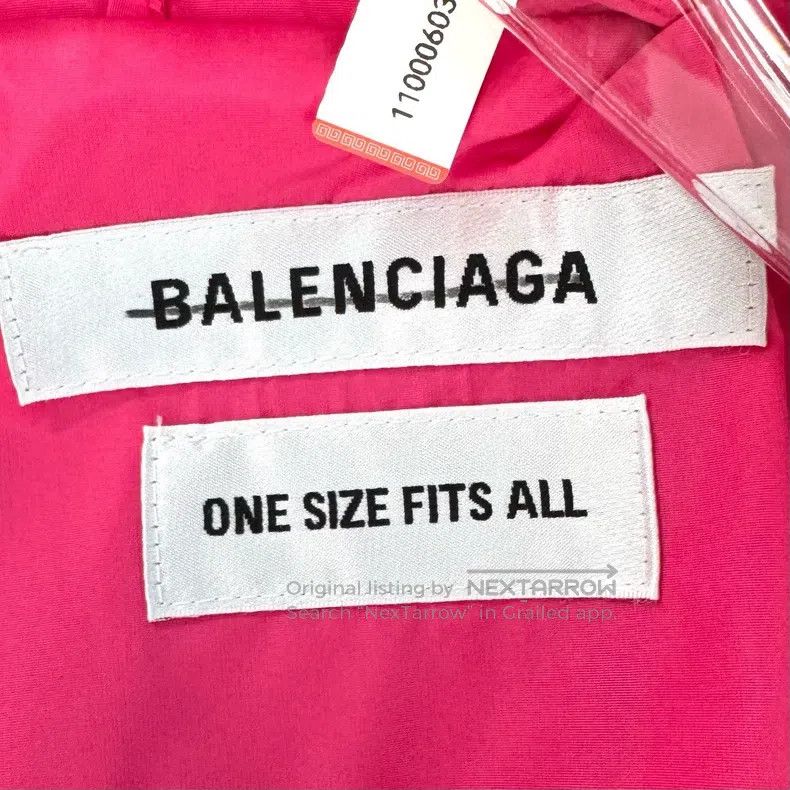 Balenciaga Balenciaga Fluorescent Pink Windbreaker Size US S / EU 44-46 / 1 - 5 Thumbnail