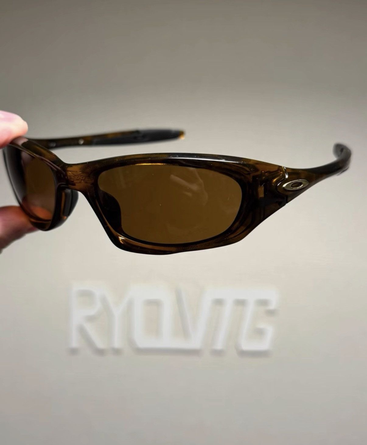 Oakley OAKLEY NEW TWENTY XX Tortoise Brown Sports Sunglasses K24 Size ONE SIZE - 2 Thumbnail
