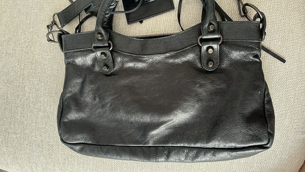 Balenciaga Balenciaga "The First" 2005 Black Chevre Leather Size ONE SIZE - 3 Thumbnail