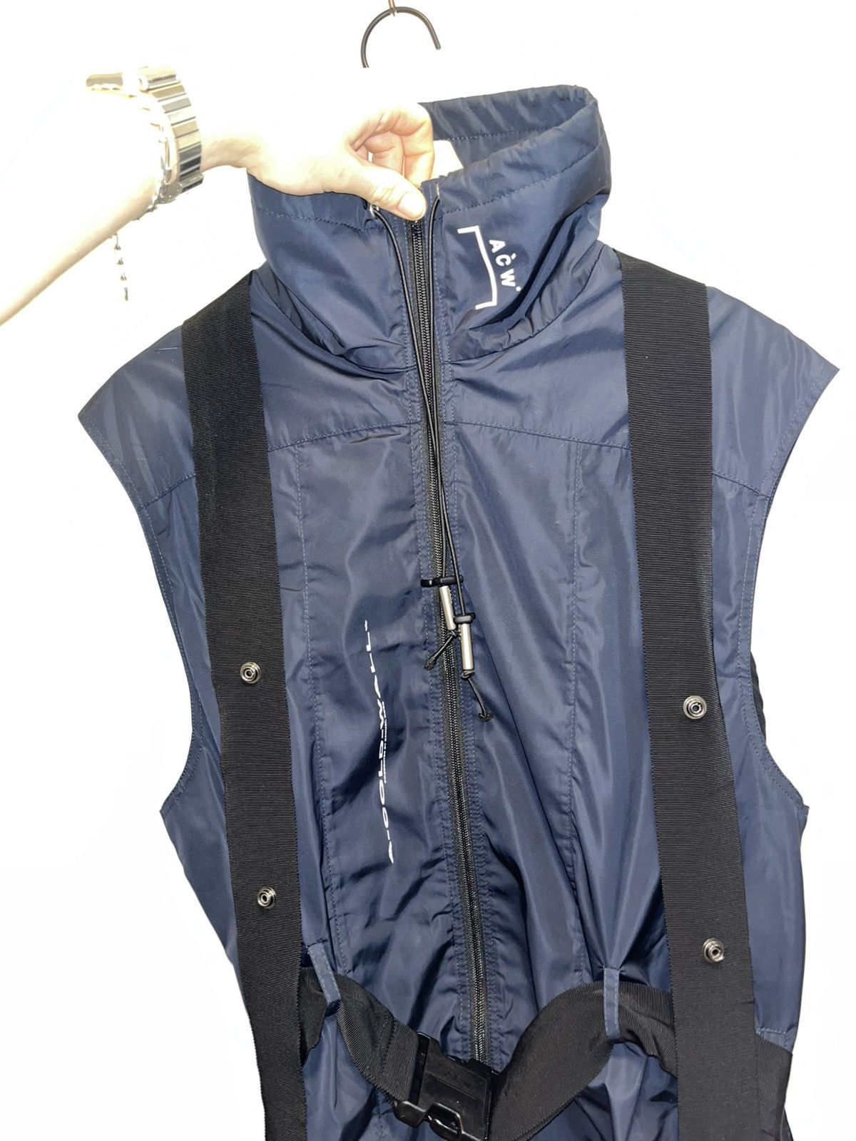A-COLD-WALL* A Cold Wall Modular Gilet with Pouches Navy Medium Size US M / EU 48-50 / 2 - 3 Thumbnail