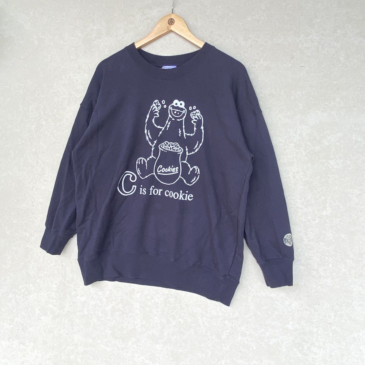 Other Vintage Sesame Street Big Printed Sweatshirt Crewneck Blue Size US L / EU 52-54 / 3 - 2 Thumbnail