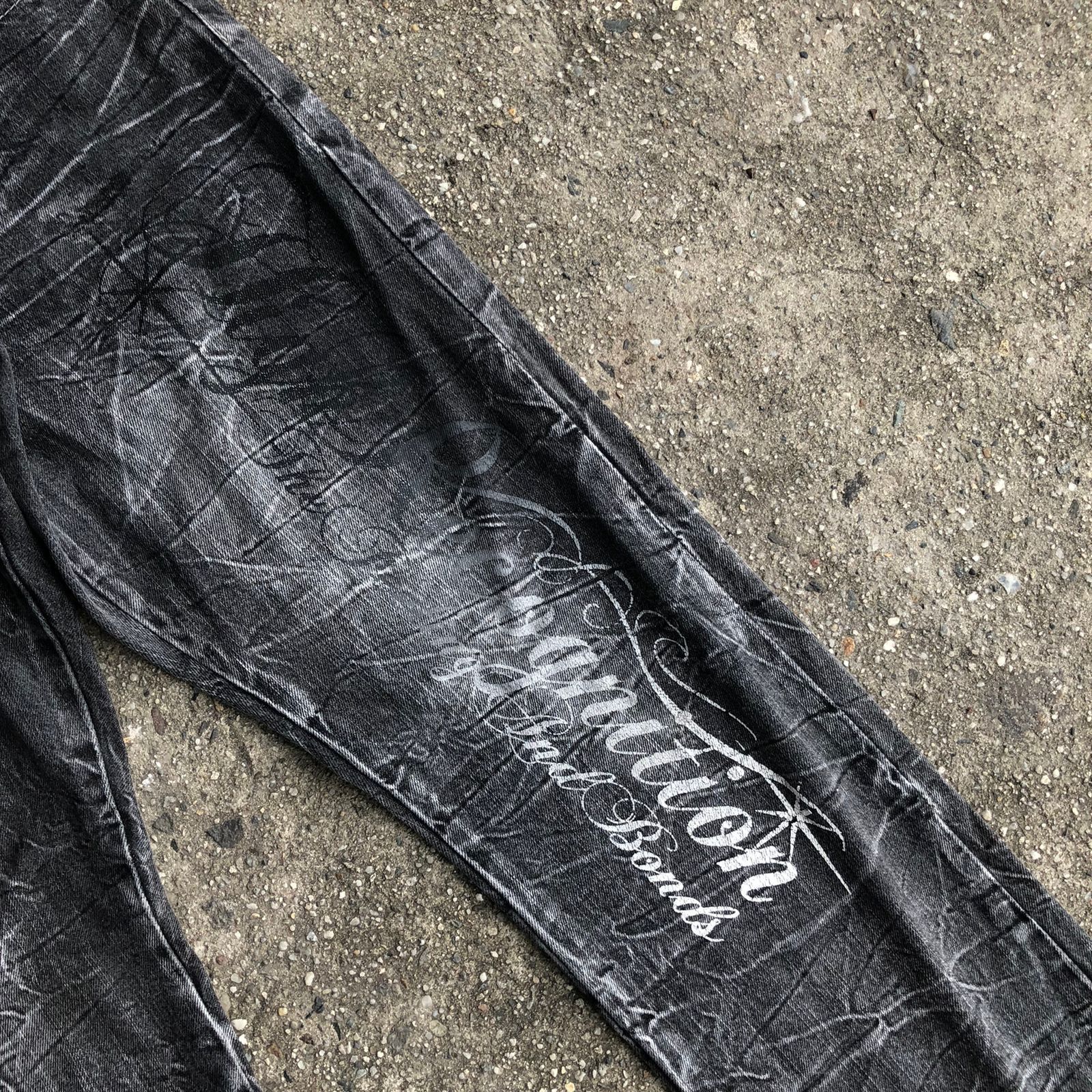 If Six Was Nine × Le Grande Bleu (L.G.B.) Wild Life Clawmark Jeans Size US 32 / EU 48 - 3 Thumbnail