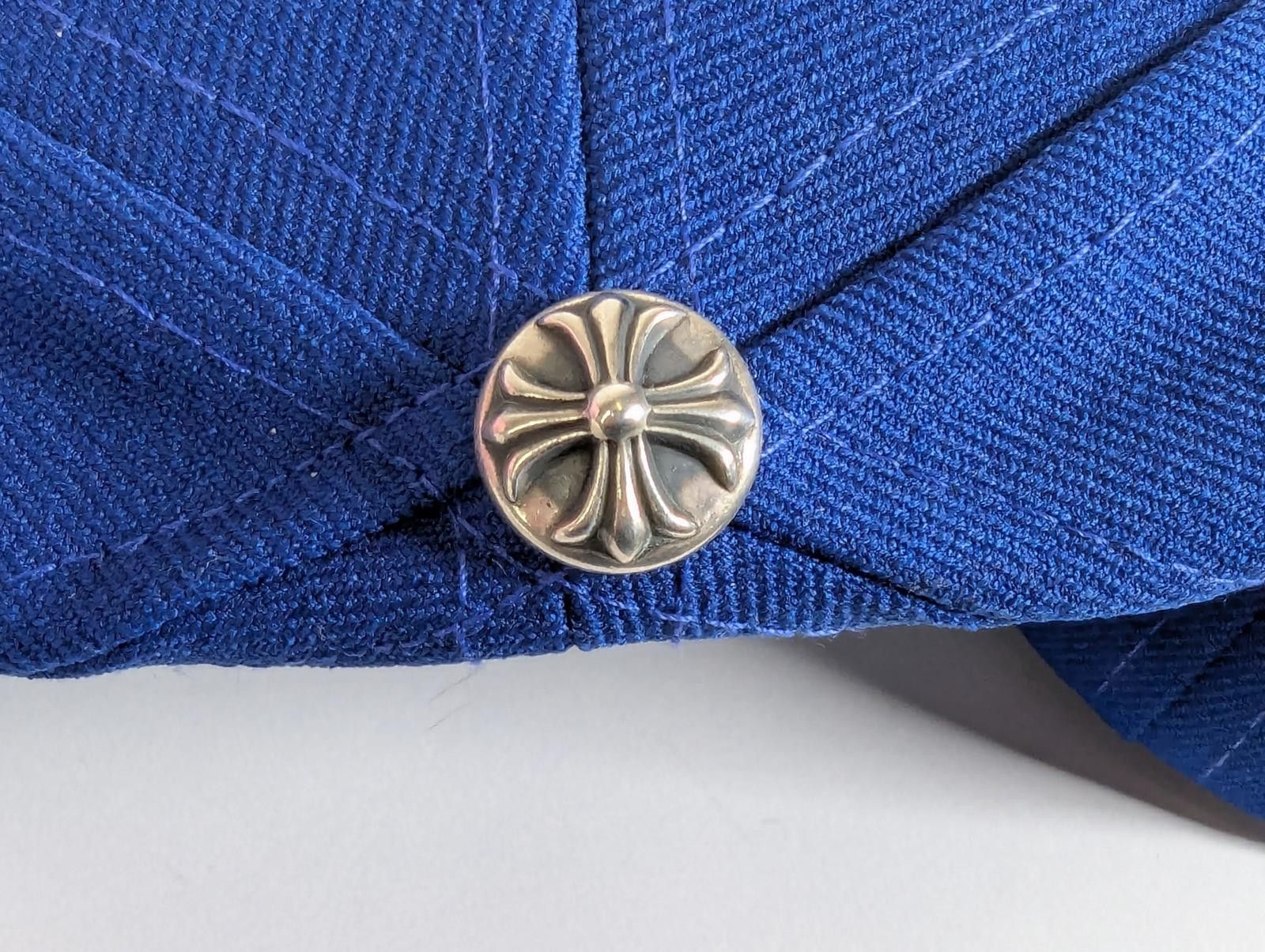 Chrome Hearts Chrome Hearts CH Embroidered Hat in Blue Size ONE SIZE - 9 Thumbnail