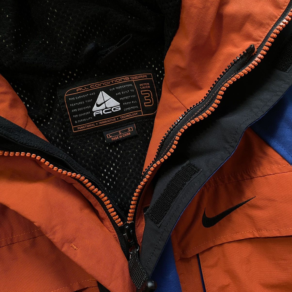 Nike × Nike ACG × Vintage Vintage Nike ACG 3 Outer Layer Stormfit 