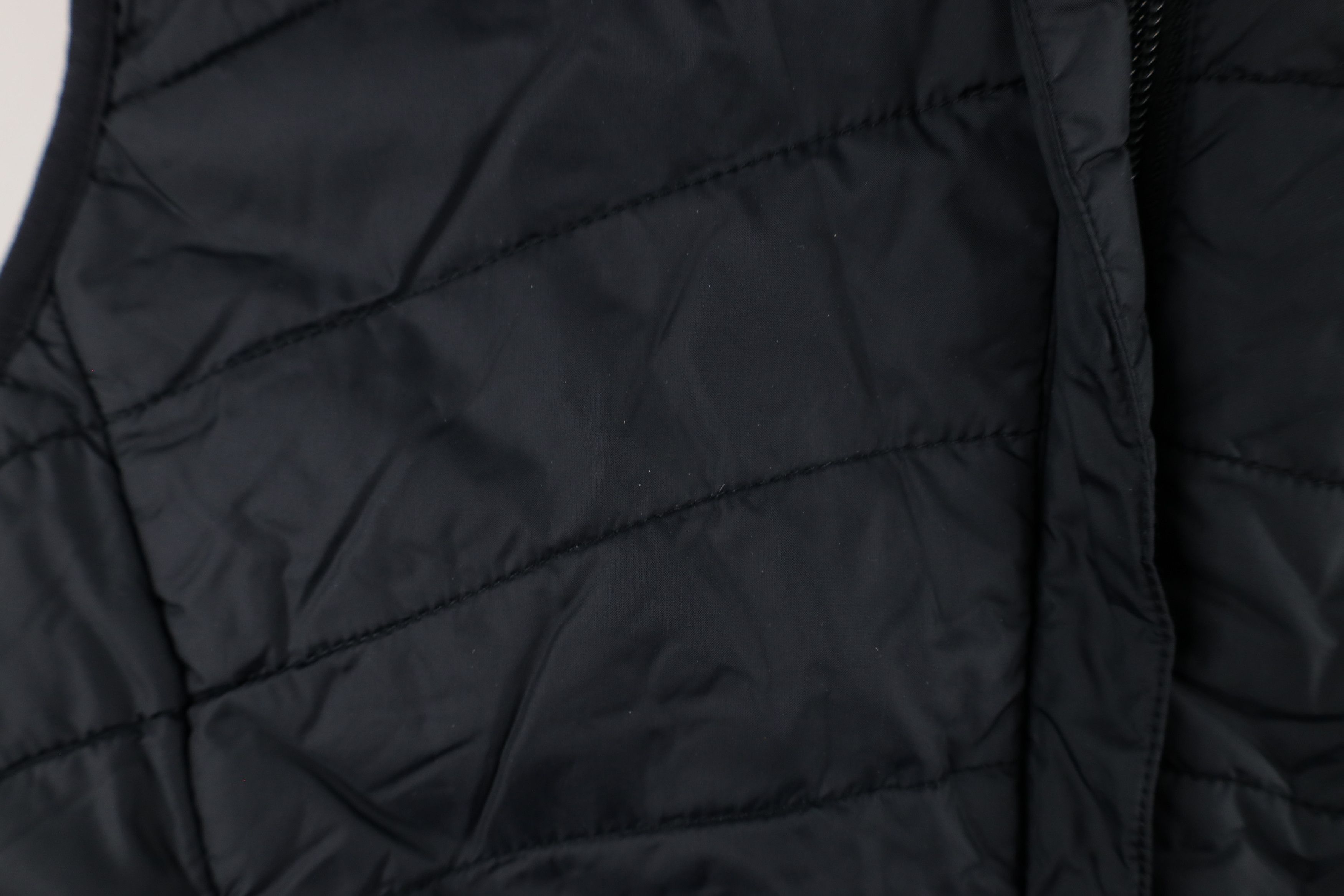 Lands' End × Vintage Vintage Lands End Blank Full Zip Puffer Vest Jacket Black Size M / US 6-8 / IT 42-44 - 4 Thumbnail