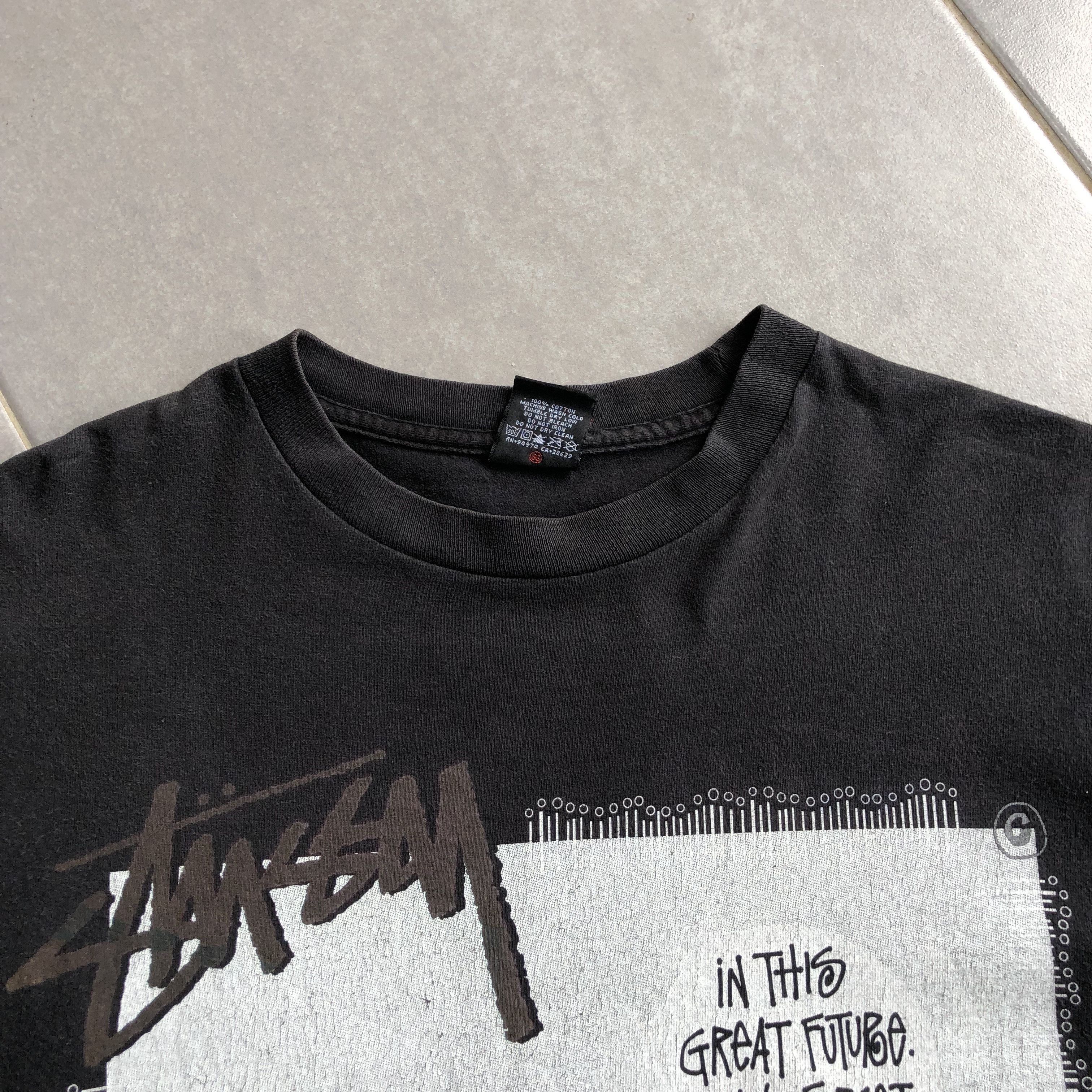 Stussy × Vintage Vintage Stussy photo tee Size US L / EU 52-54 / 3 - 3 Thumbnail
