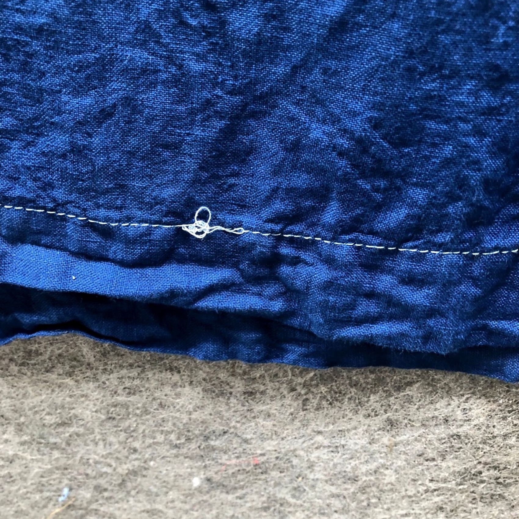 Vintage VINTAGE Len Ok Linen Midi Dress Womens M Blue 3/4 Sleeve Wrap Tie Belt Waist Pockets Bohemian Peasant Casual Travel Mens Womens Size M / US 6-8 / IT 42-44 - 6 Thumbnail