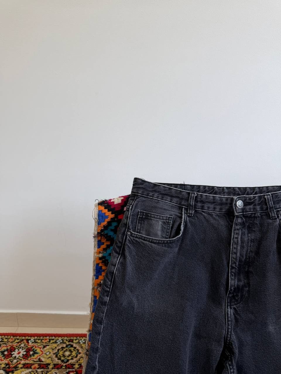 Hedi Slimane 2000s Hedi Slimane Style Washed Faded Denim Jeans Size US 32 / EU 48 - 5 Thumbnail