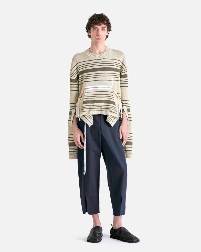 Craig Green o1s1v1r1oon0925 Split Hem Trouser in Nevy Blue Size US 36 / EU 52 - 6 Thumbnail