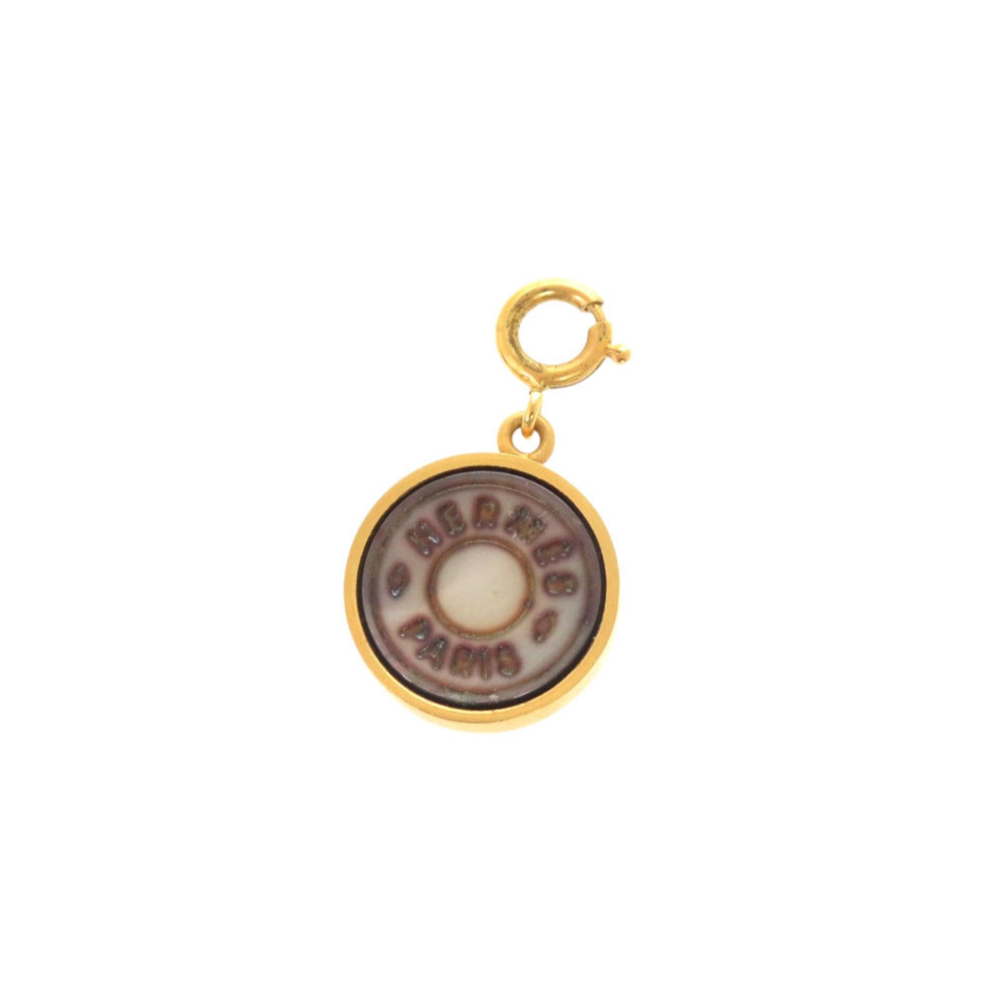 Hermes Hermes Sellier Shell Gold Pendant Top Accessory 1561 HERMES Size ONE SIZE - 1 Thumbnail