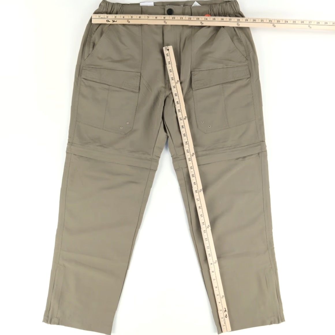 Vintage World Wide Sportsman Convert Nylon Shell Hiking Cargo Pants Brown Men's L Size US 33 - 3 Thumbnail