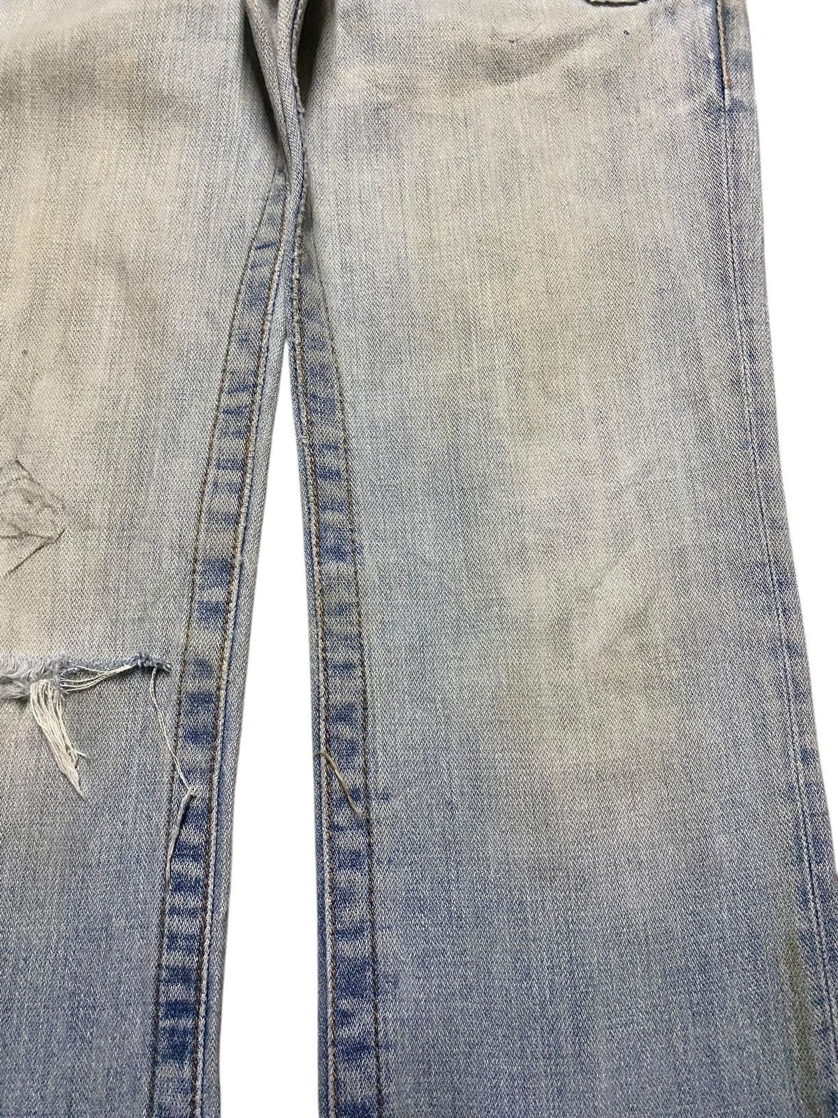 Vintage Love Latte Light Wash Embroidered Cross Slim Jeans