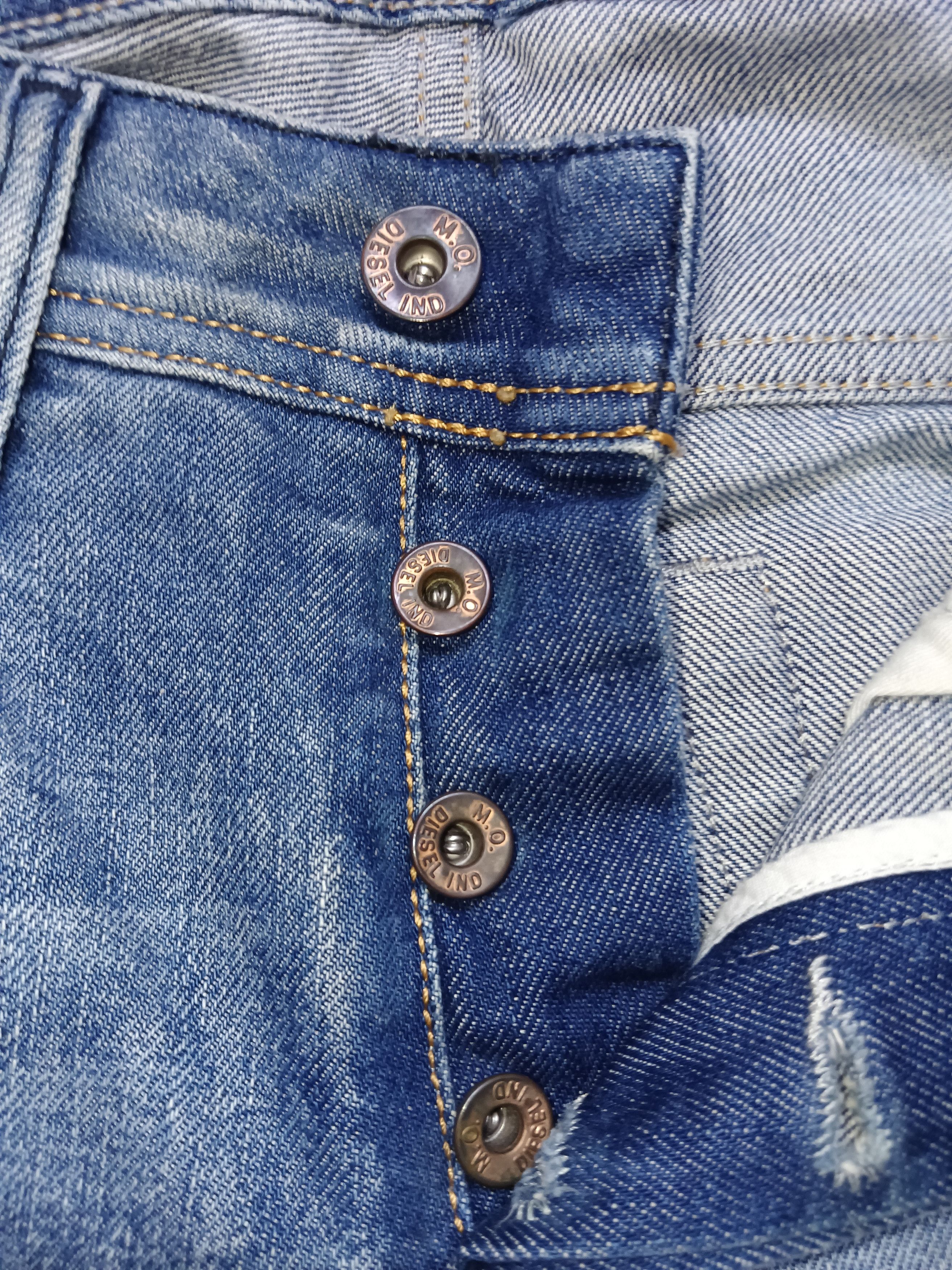 Diesel Diesel💥 Seditionaries Distressed Denim Size US 29 - 9 Thumbnail