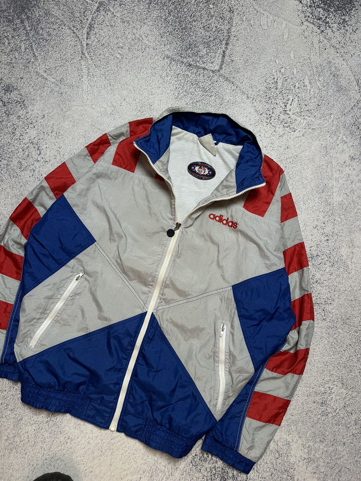 Adidas 1994 World Cup USA 94 Adidas Track Jacket Size L Size US L / EU 52-54 / 3 - 13 Thumbnail