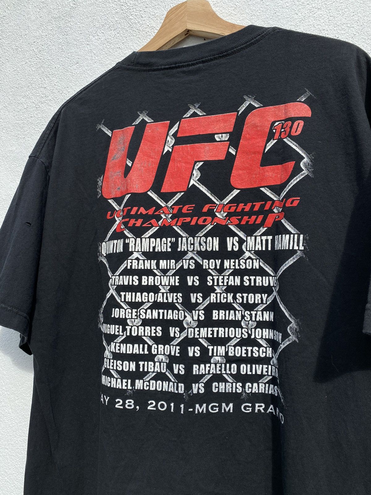 UFC Vintage UFC 130 Rampage Jackson, Frank Mir Size US XL / EU 56 / 4 - 7 Thumbnail