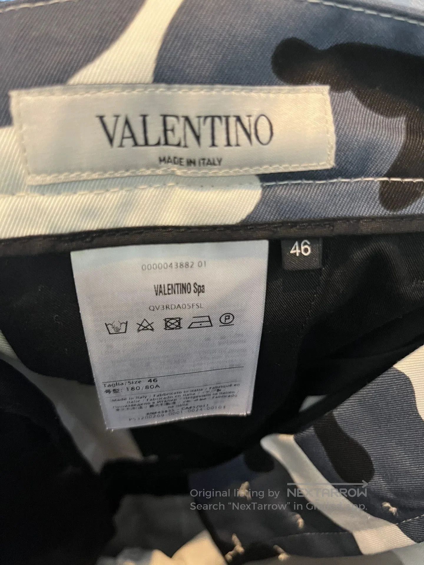Valentino Valentino Camouflage Cargo Shorts. Size US 34 / EU 50 - 5 Thumbnail