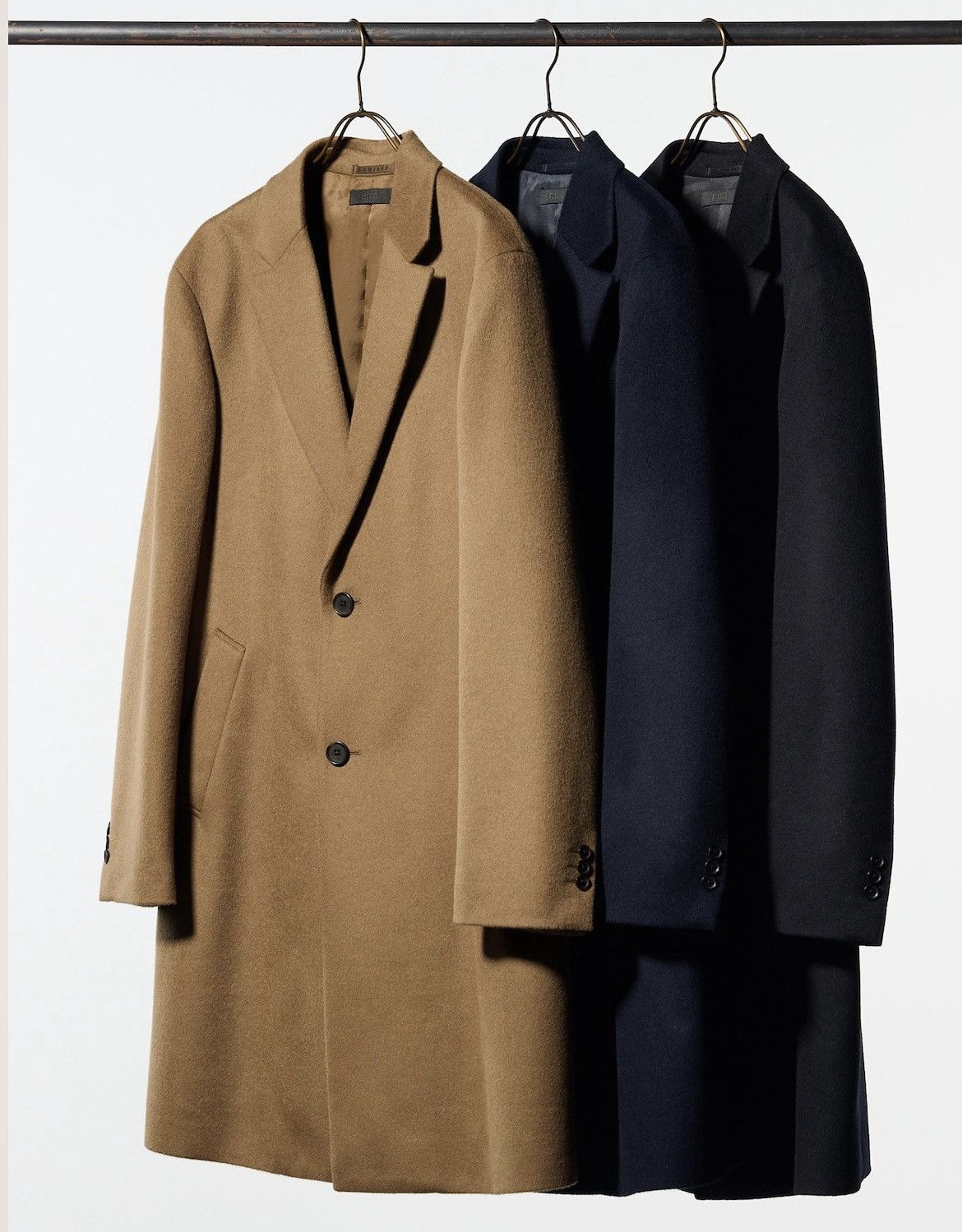Uniqlo Cashmere Chesterfield Coat Size US M / EU 48-50 / 2 - 2 Thumbnail
