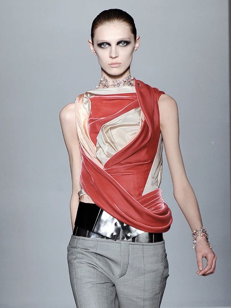 Balenciaga F/W 08 Draped Top Size M / US 6-8 / IT 42-44 - 1 Thumbnail