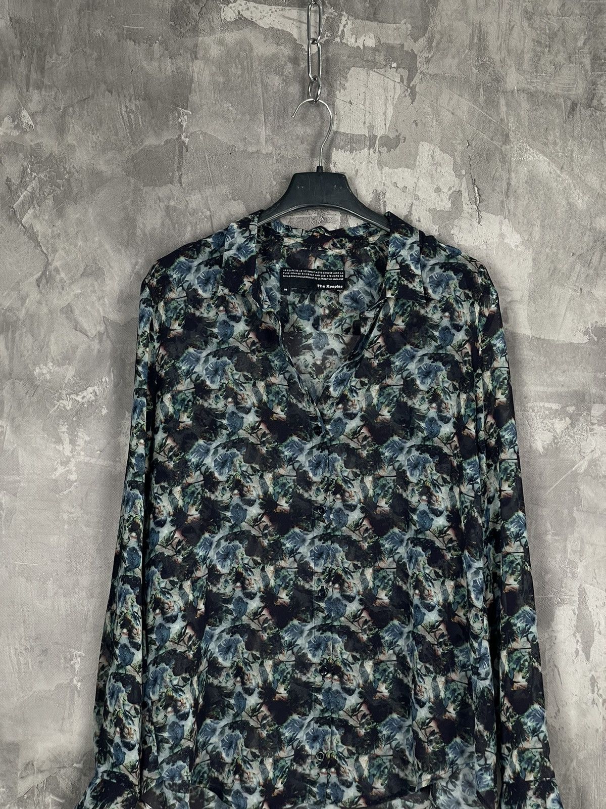The Kooples The Kooples Flower Print Viscose Shirt Button Ups Size US M / EU 48-50 / 2 - 2 Thumbnail