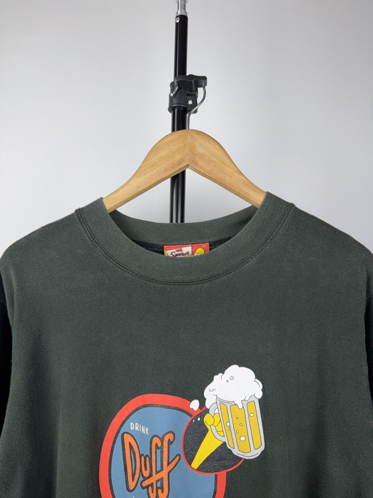 Cartoon Network × The Simpsons × Vintage Vintage 00s The Simpsons DUFF 2001 Sex Porn Logo T-shirt Size US M / EU 48-50 / 2 - 2 Thumbnail