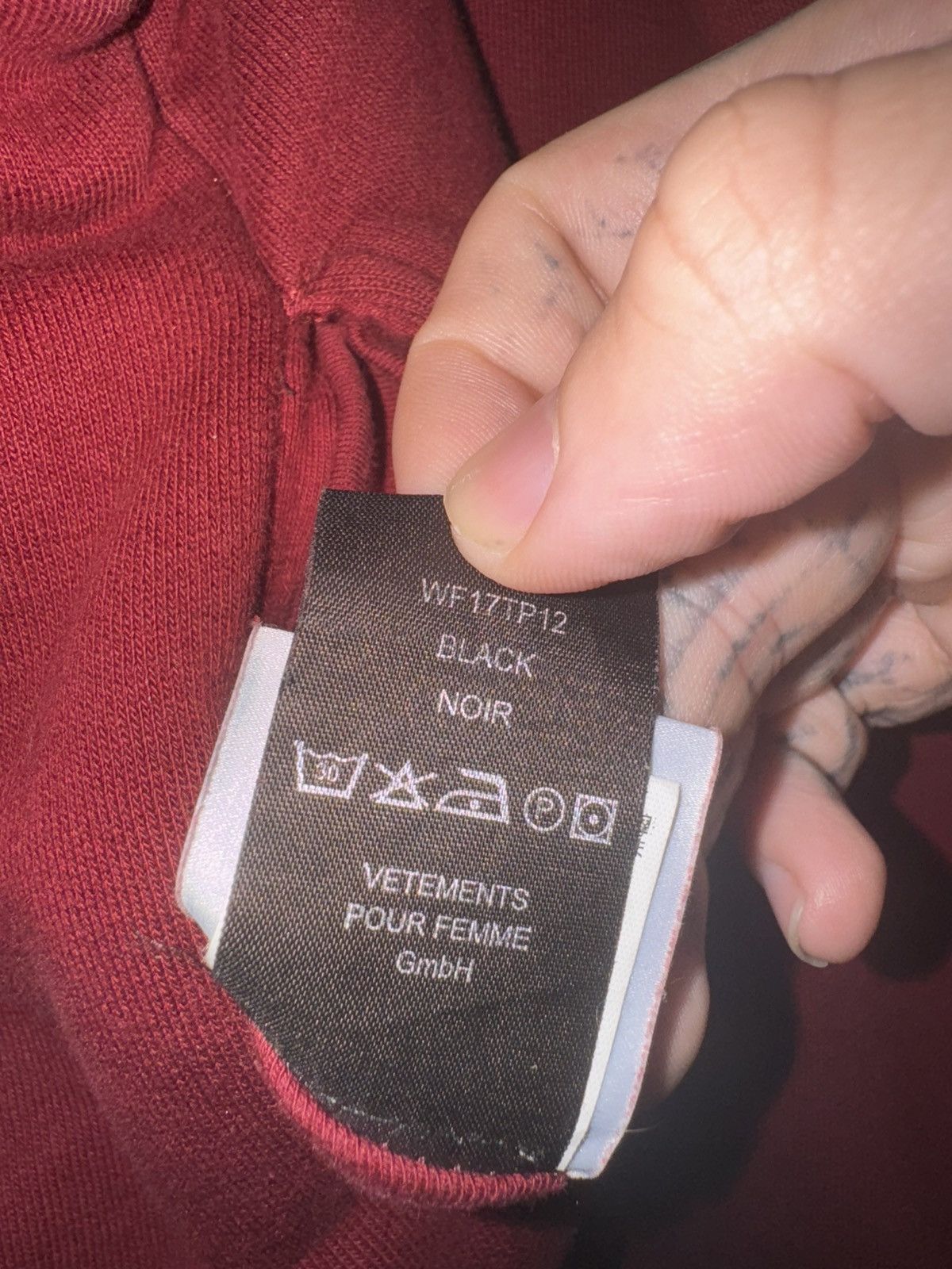 Vetements Vetements Total Fucking Darkness Reversable Hoodie Size US M / EU 48-50 / 2 - 19 Thumbnail
