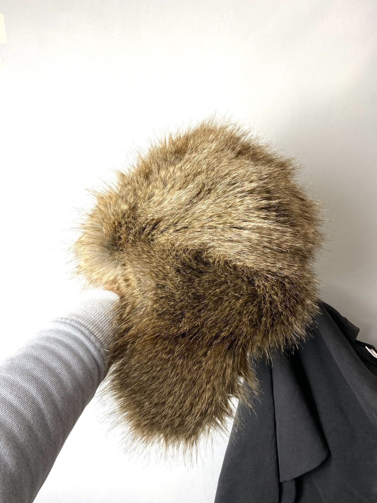 Vintage Vintage 90s Ushanka Beanie Mohair Streetwear Hype American Size ONE SIZE - 2 Thumbnail