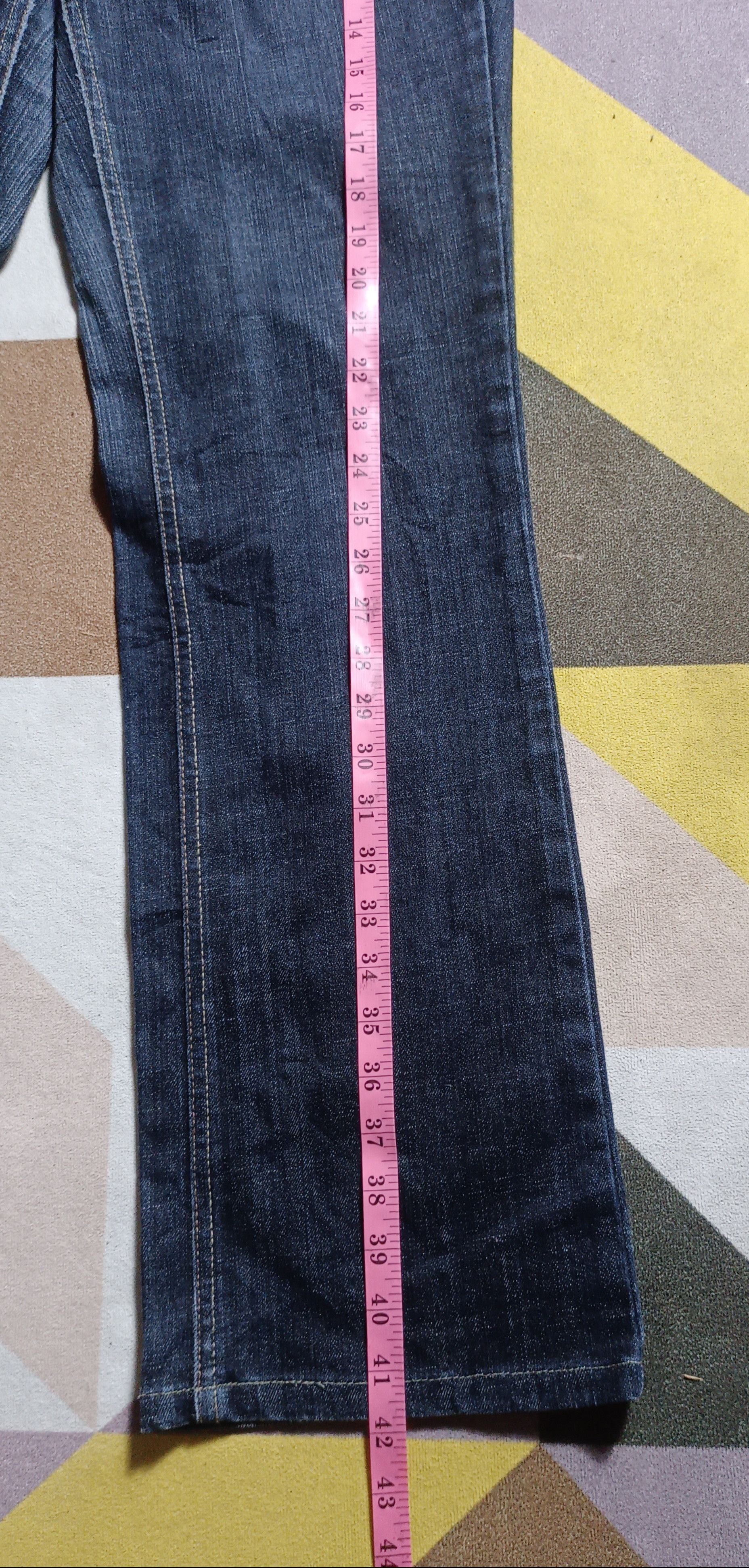 Edwin × Japanese Brand × Jean Flare💥 Miss Edwin International Basic Denim Jeans Size 32" / US 10 / IT 46 - 18 Thumbnail